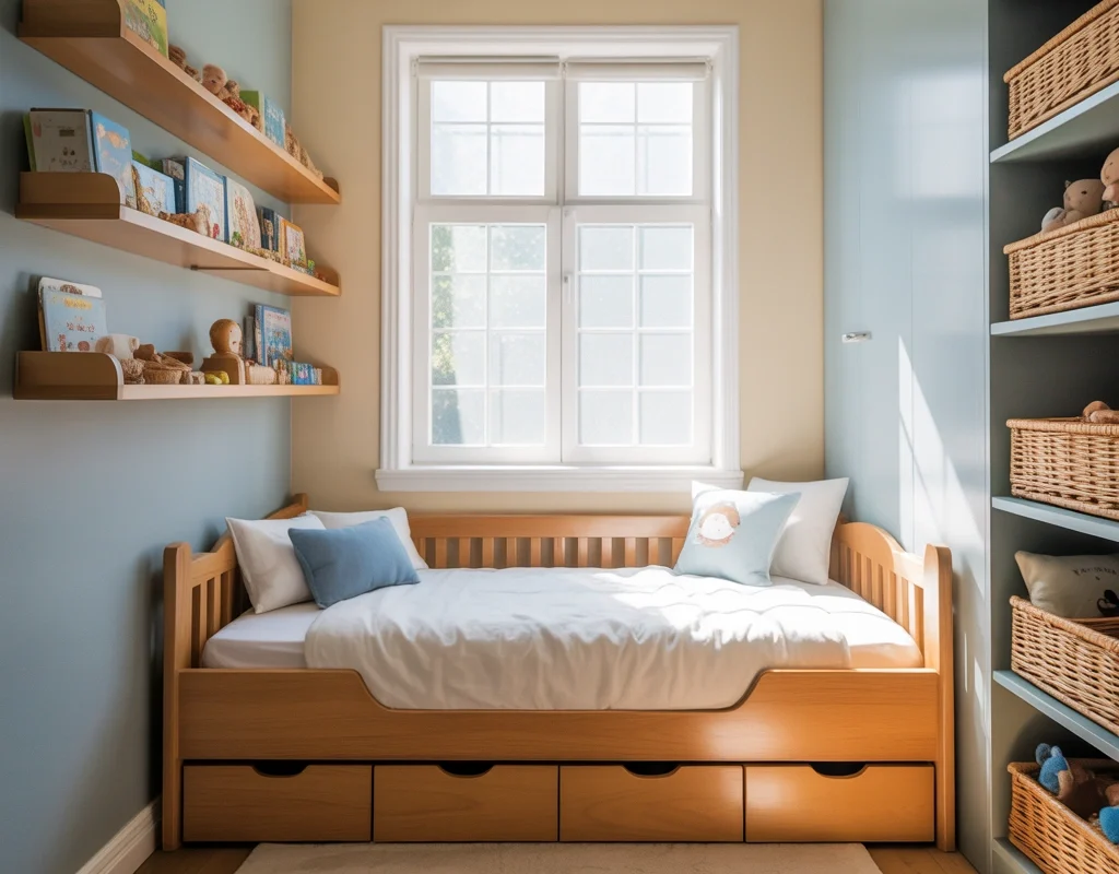 Make the Most of a Small Toddler Bedroom
