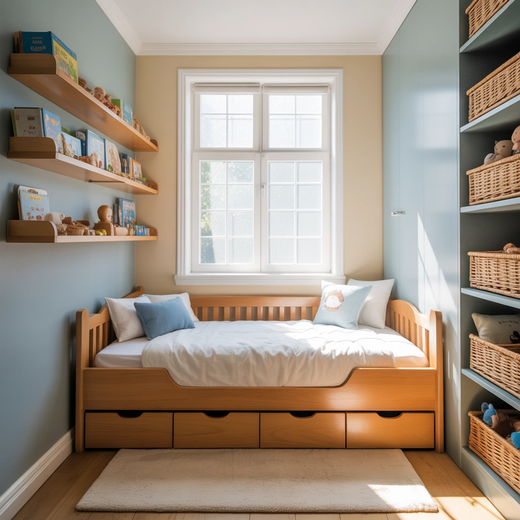 Make the Most of a Small Toddler Bedroom