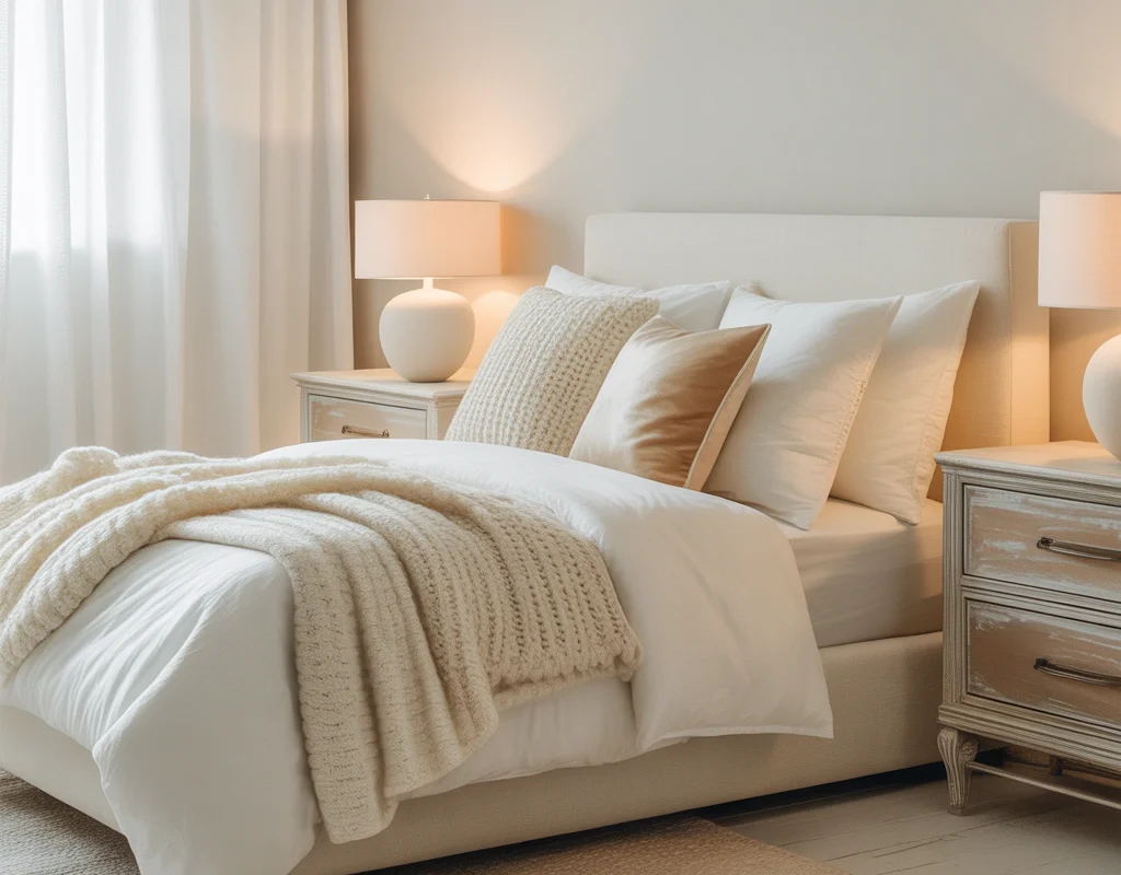 Mix Different Shades of White