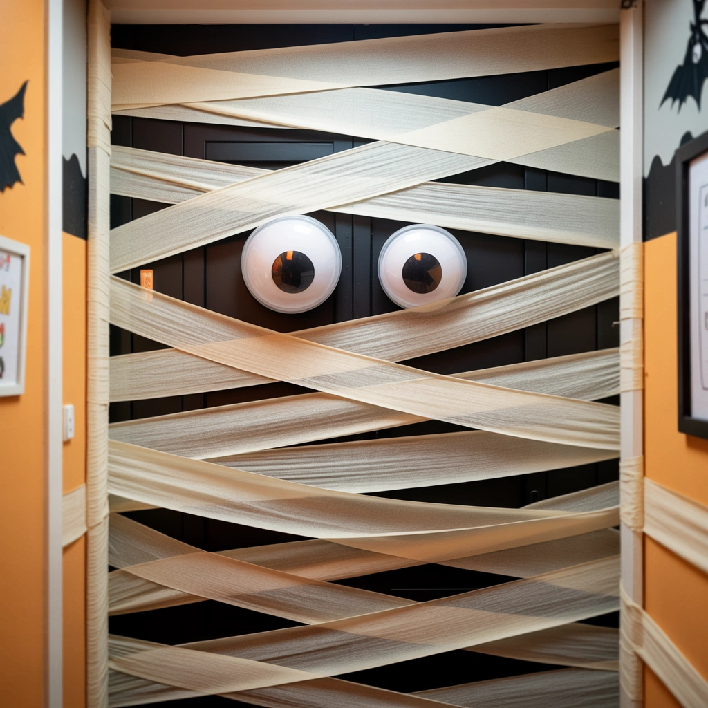Mummy Classroom Door