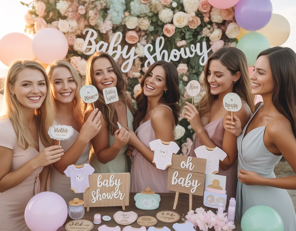 Organize a Baby Shower Photo Booth