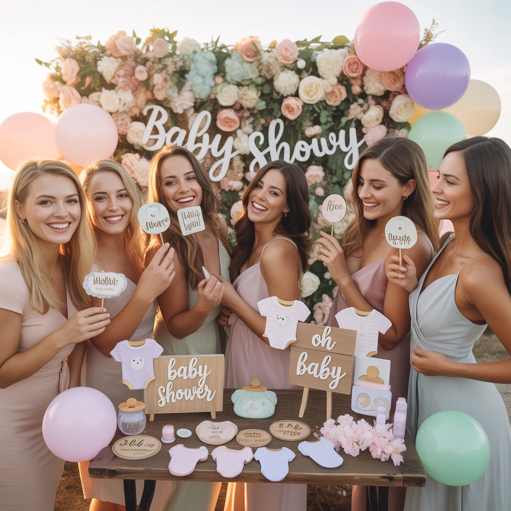 Organize a Baby Shower Photo Booth