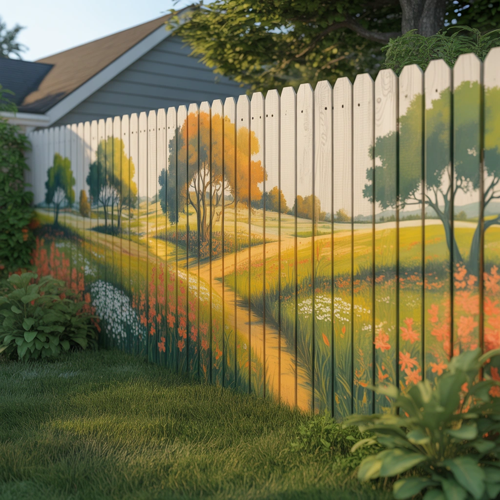 Paint a Fence Mural