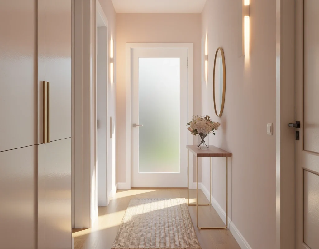Paint the Hallway in Light and Airy Colors