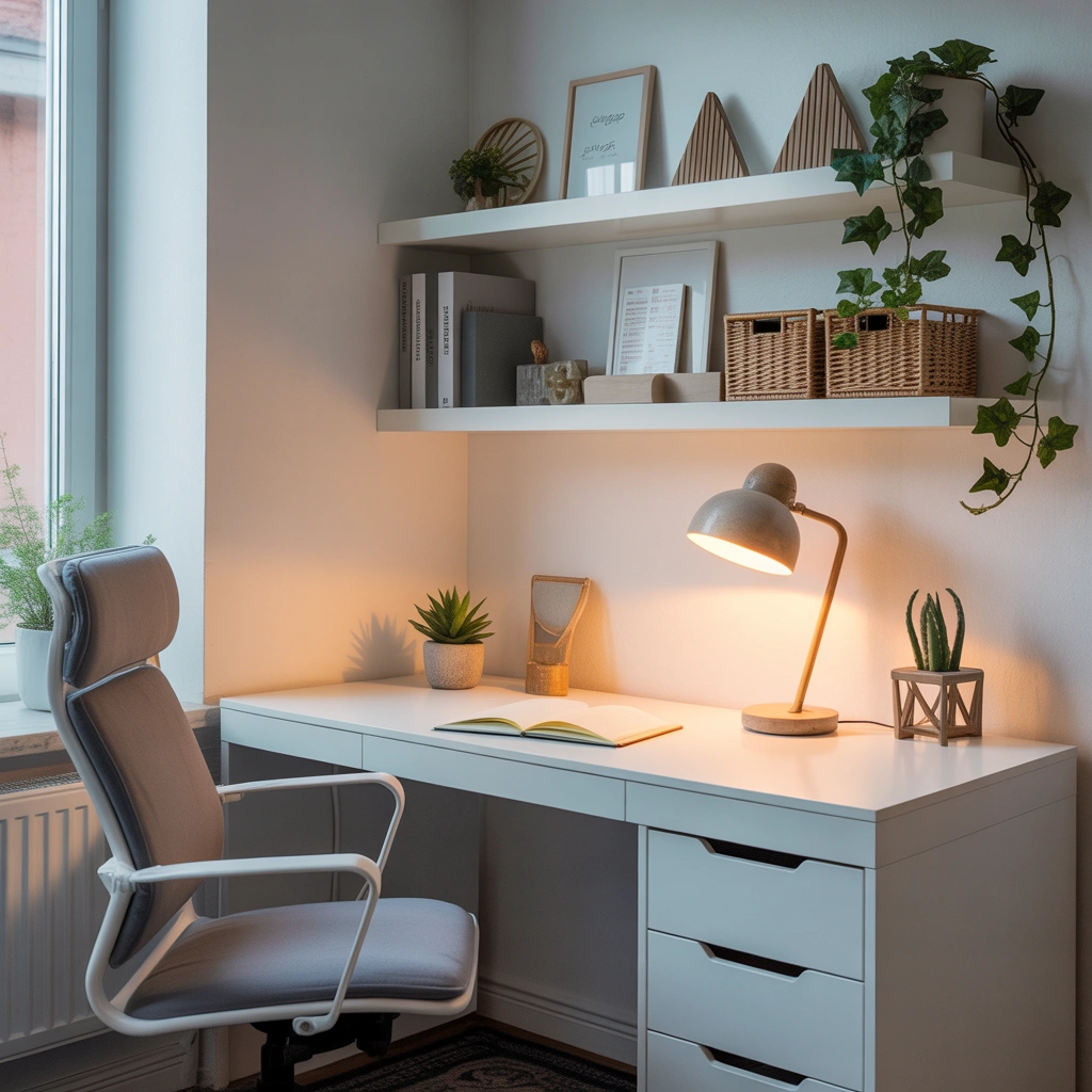 Personalize Your IKEA Home Office With Decor