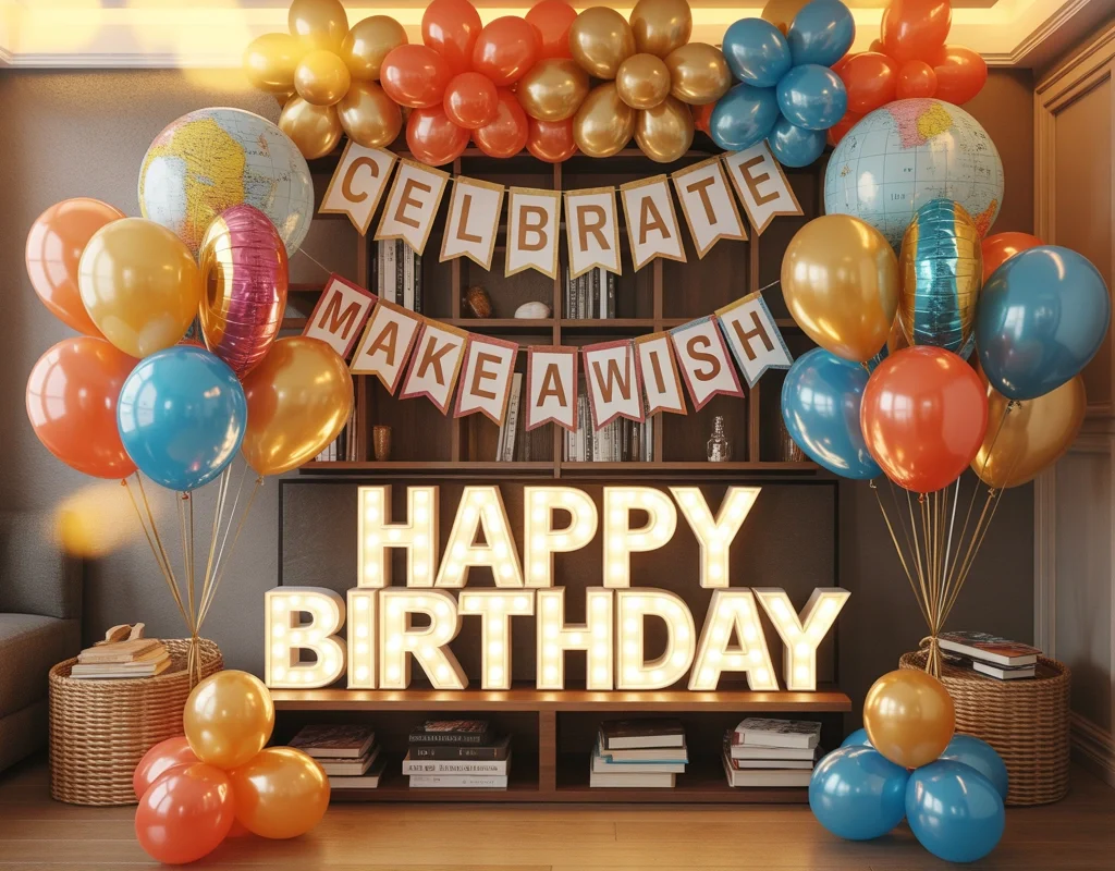 Personalized Birthday Theme Room