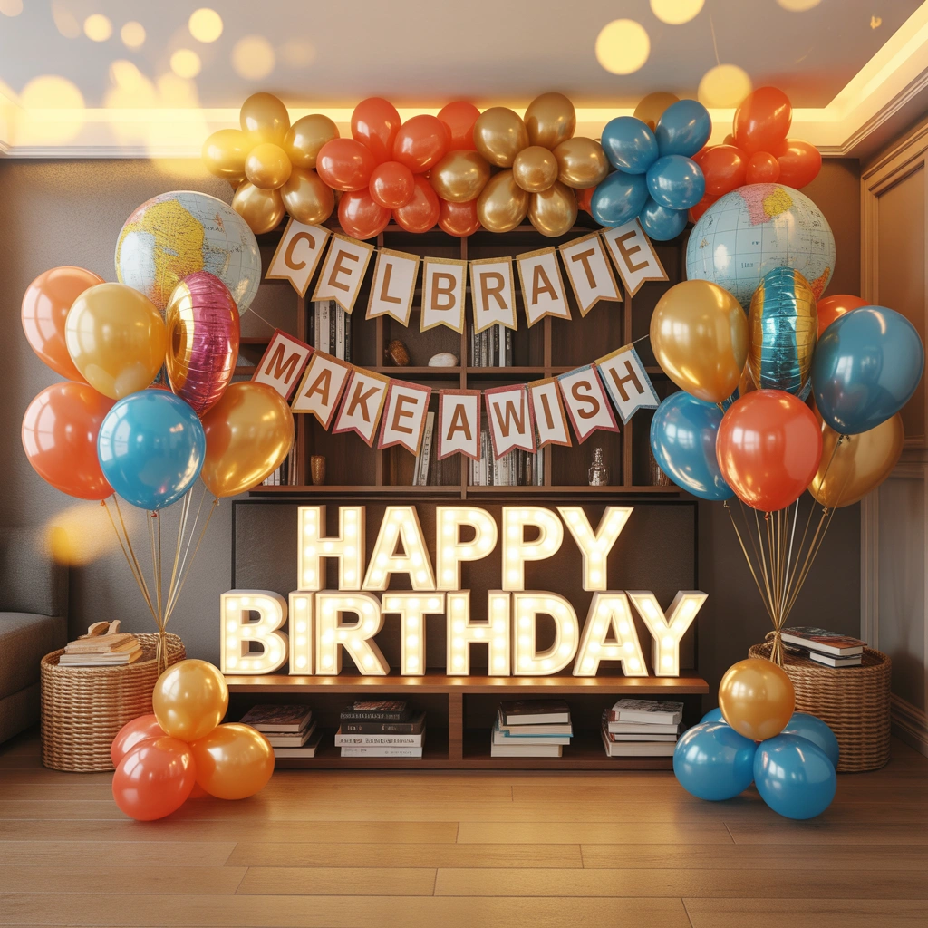 Personalized Birthday Theme Room