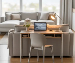Place a Desk Behind the Sofa 1024x800