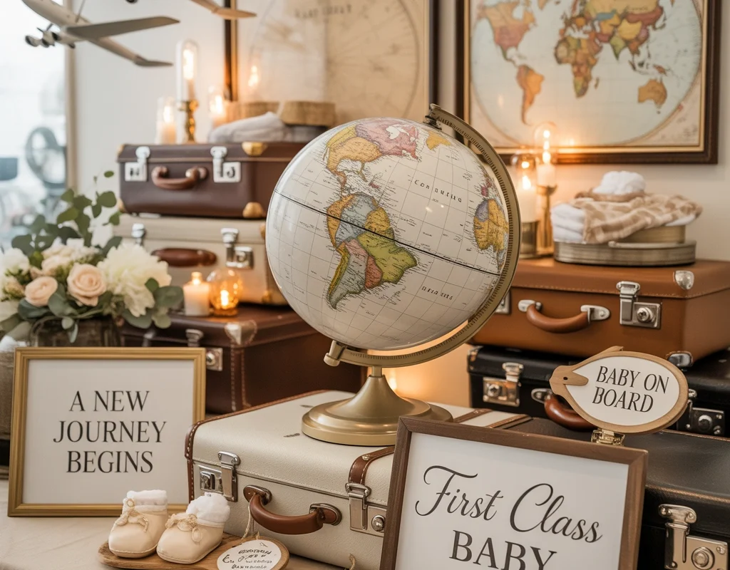 Plan a Travel or Adventure Baby Shower Theme