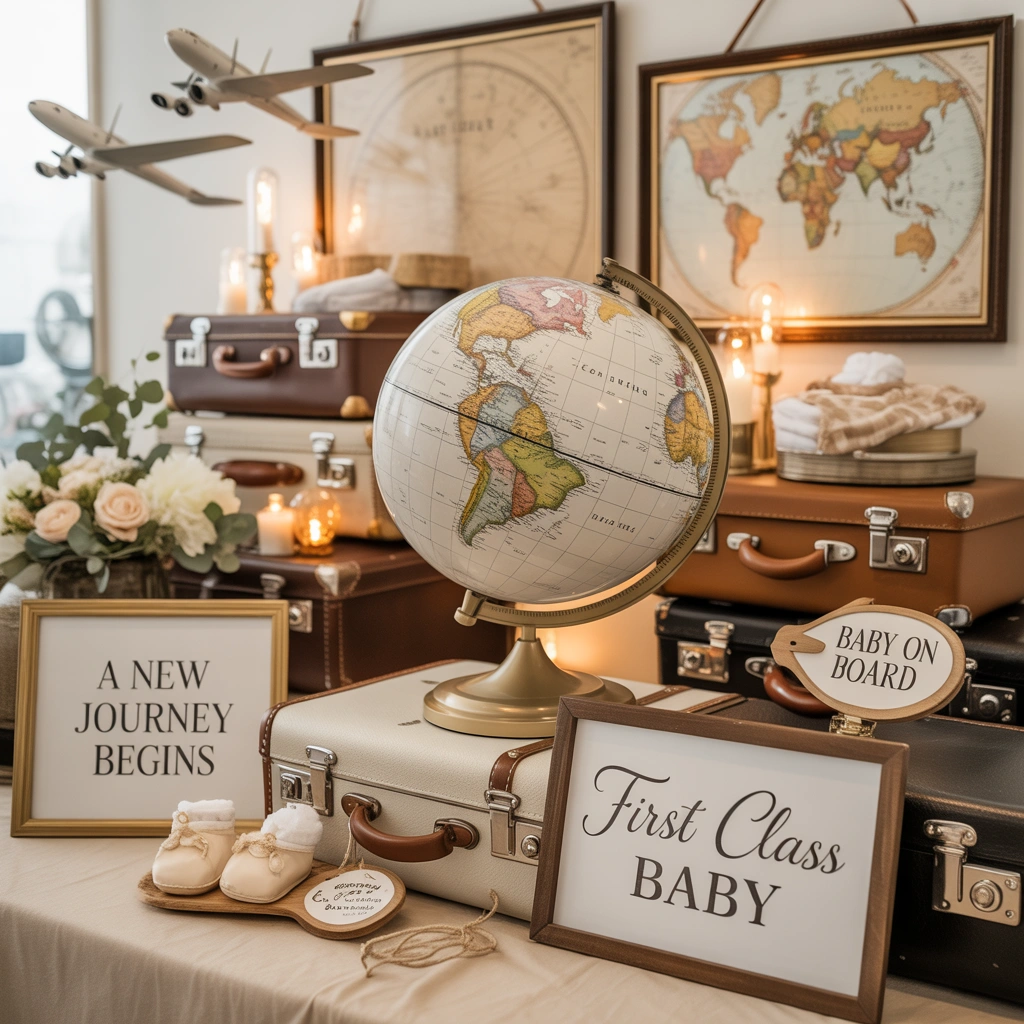 Plan a Travel or Adventure Baby Shower Theme