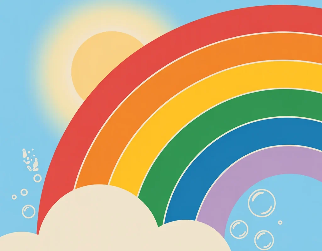 Rainbow and Sunshine Prints