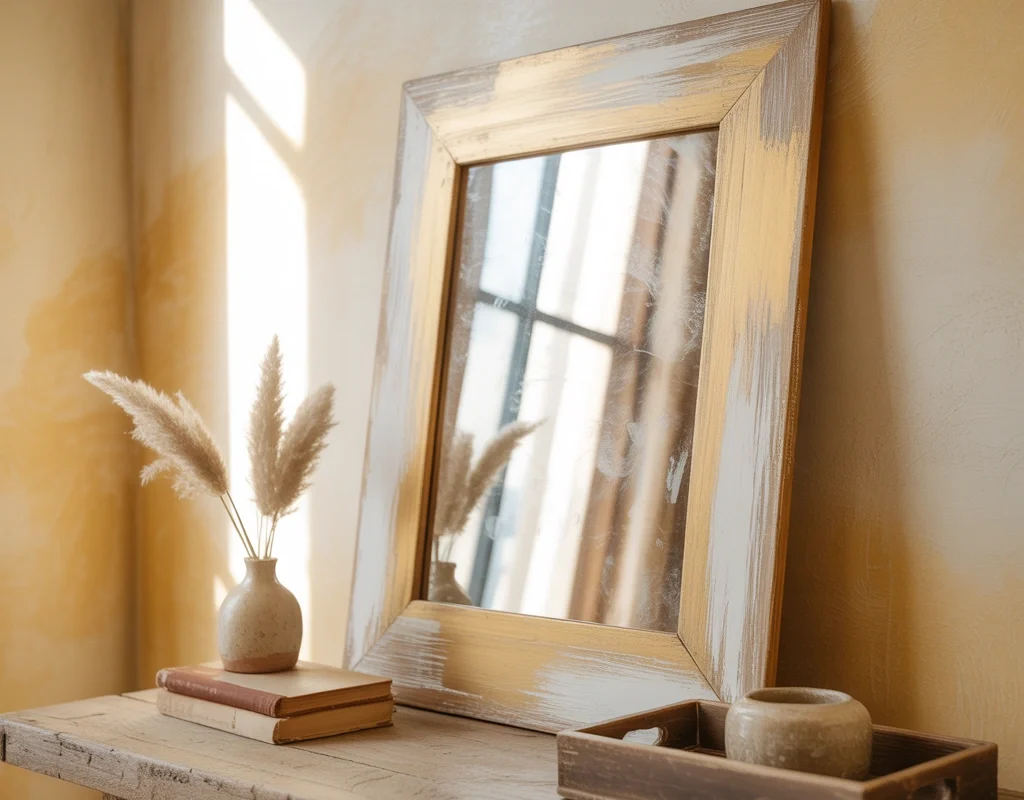 Restore a Thrifted Mirror With a Vintage Finish