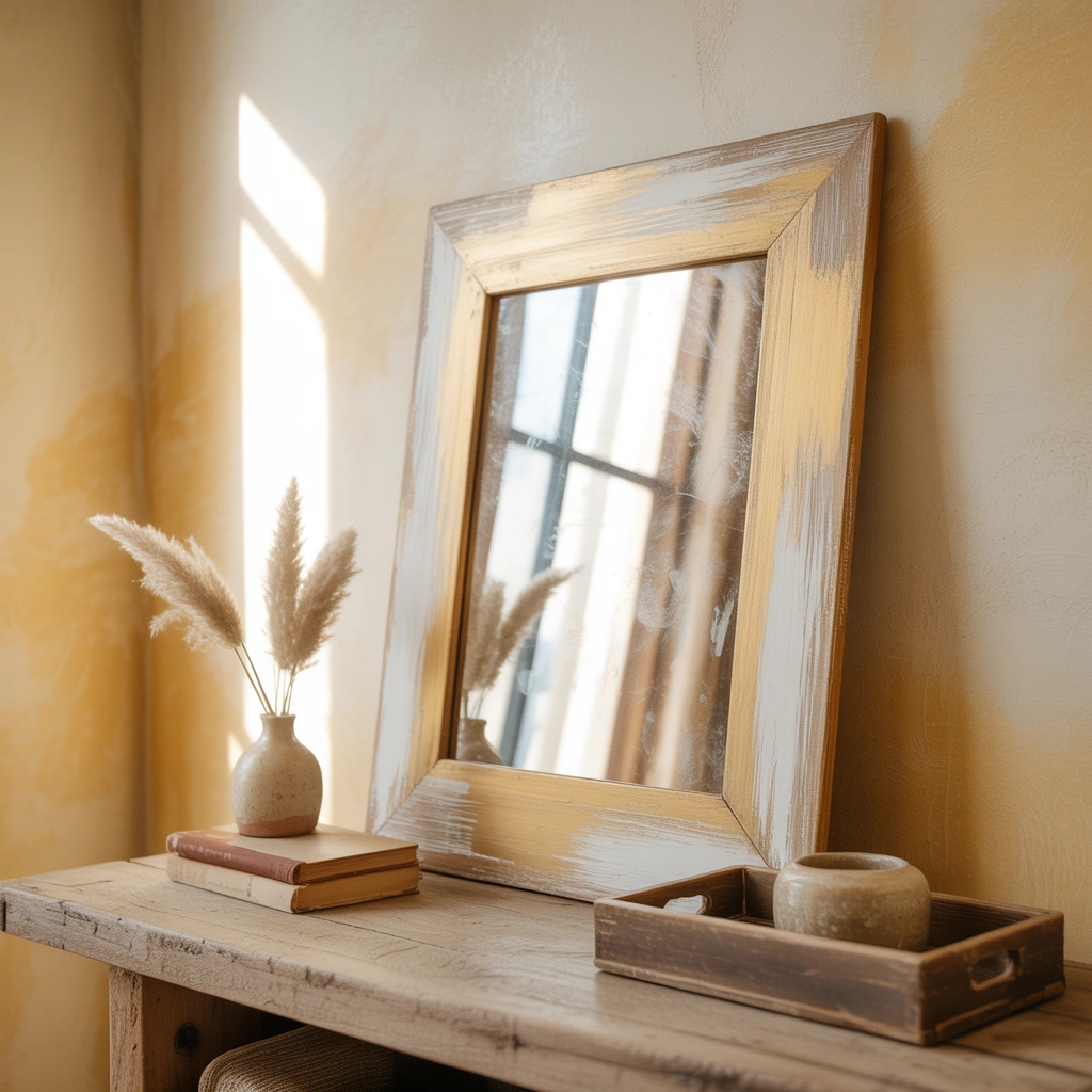 Restore a Thrifted Mirror With a Vintage Finish