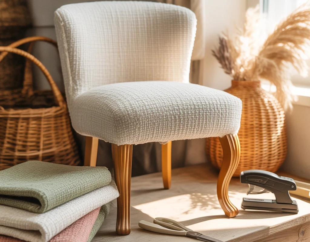 Reupholster a Small Chair or Bench