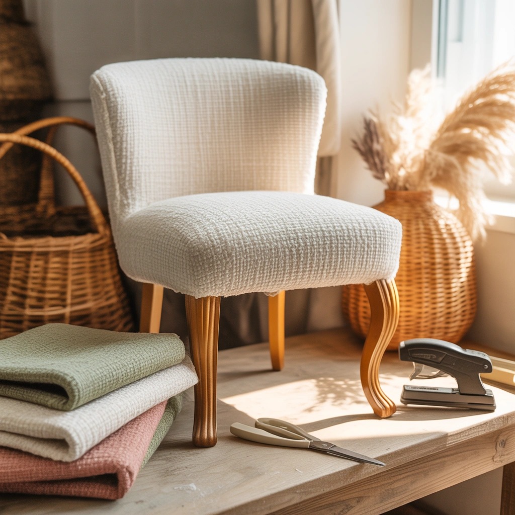 Reupholster a Small Chair or Bench