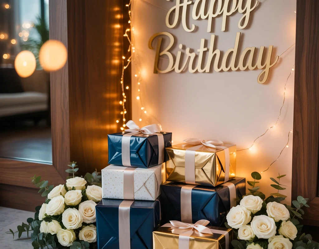 Romantic Gift Corner Decoration