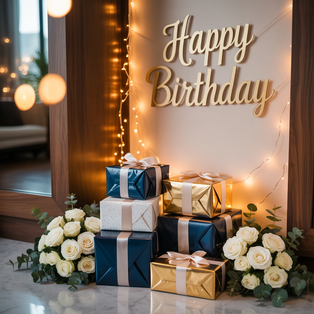 Romantic Gift Corner Decoration
