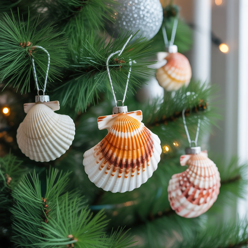 Seashell Christmas and Seasonal Decorations