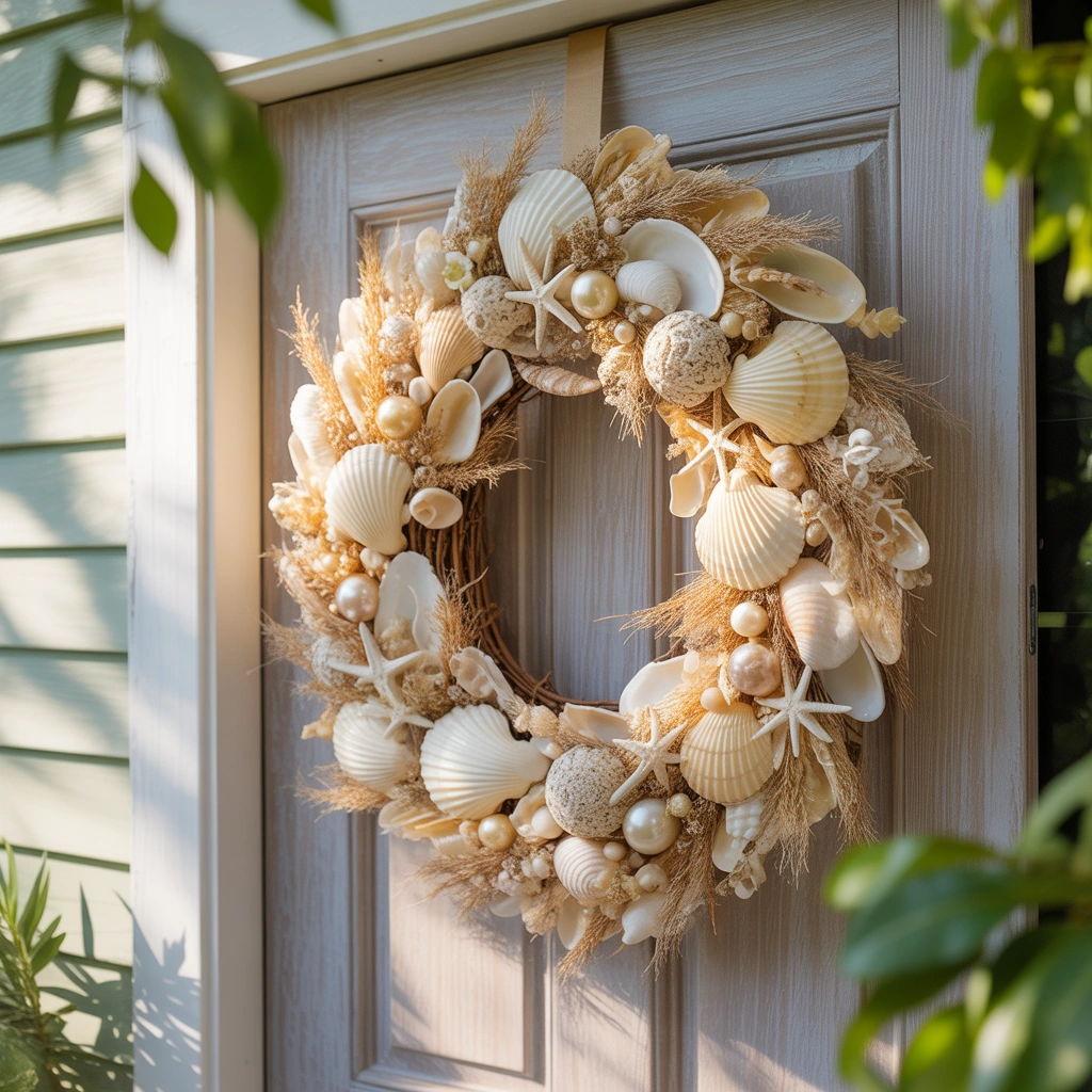 Seashell Door Wreath