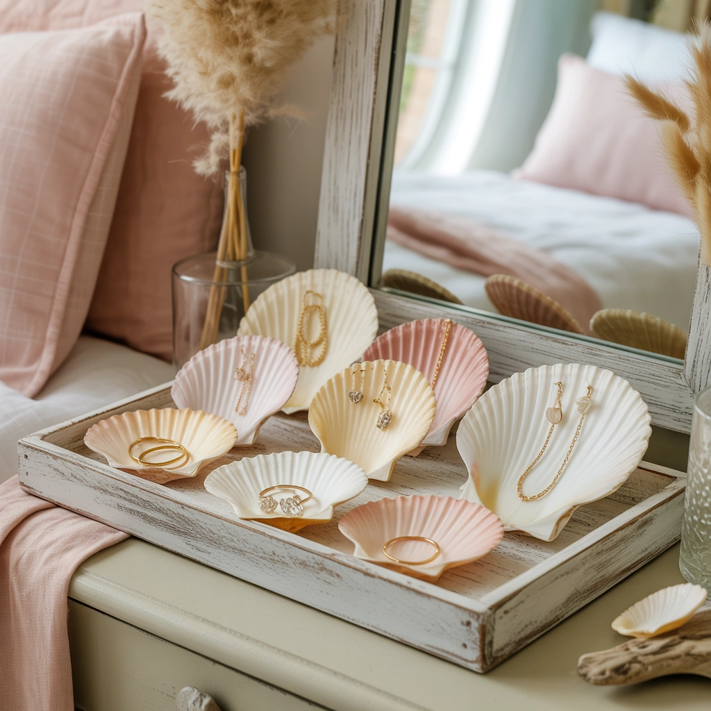 Seashell Jewelry Organizer