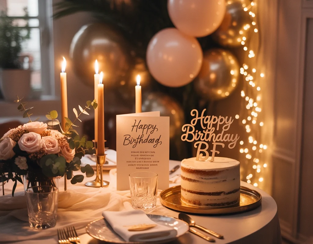 Set Up a Cozy Birthday Dinner Corner