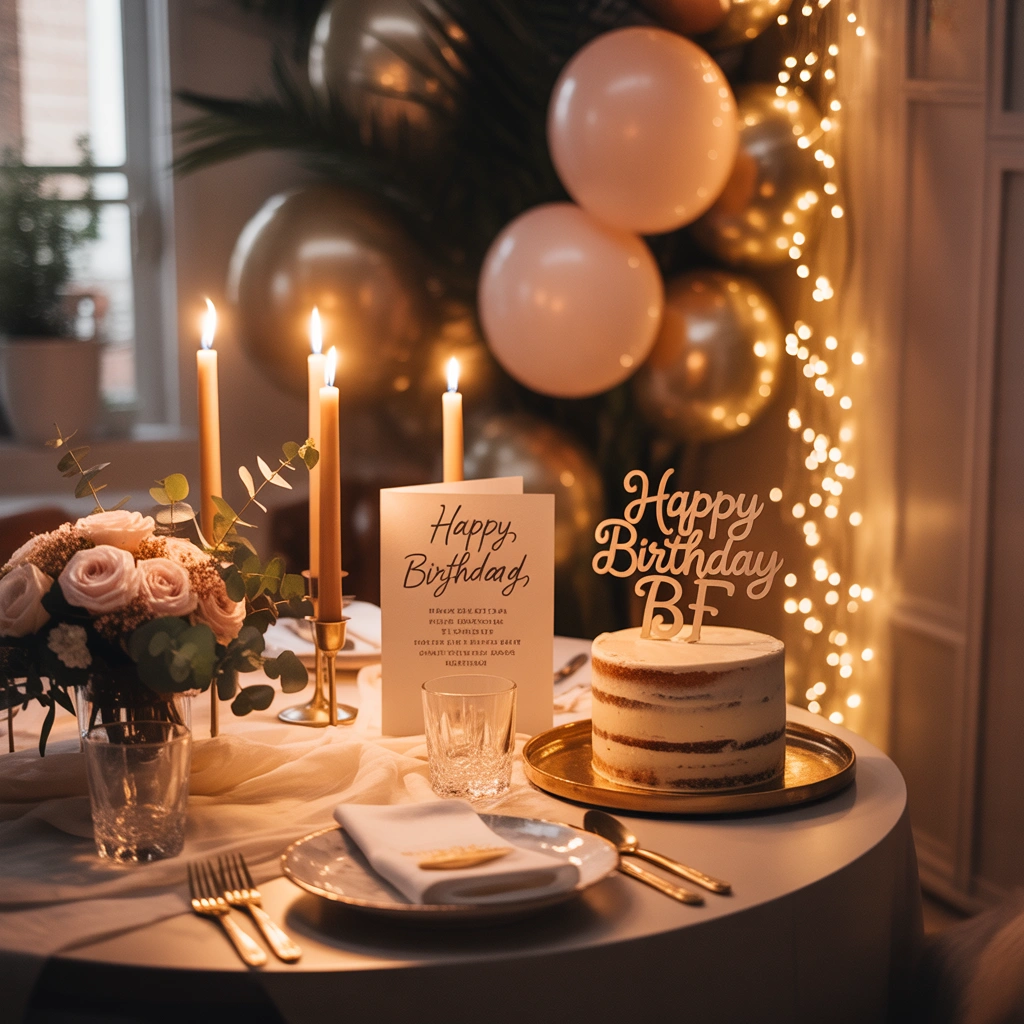 Set Up a Cozy Birthday Dinner Corner