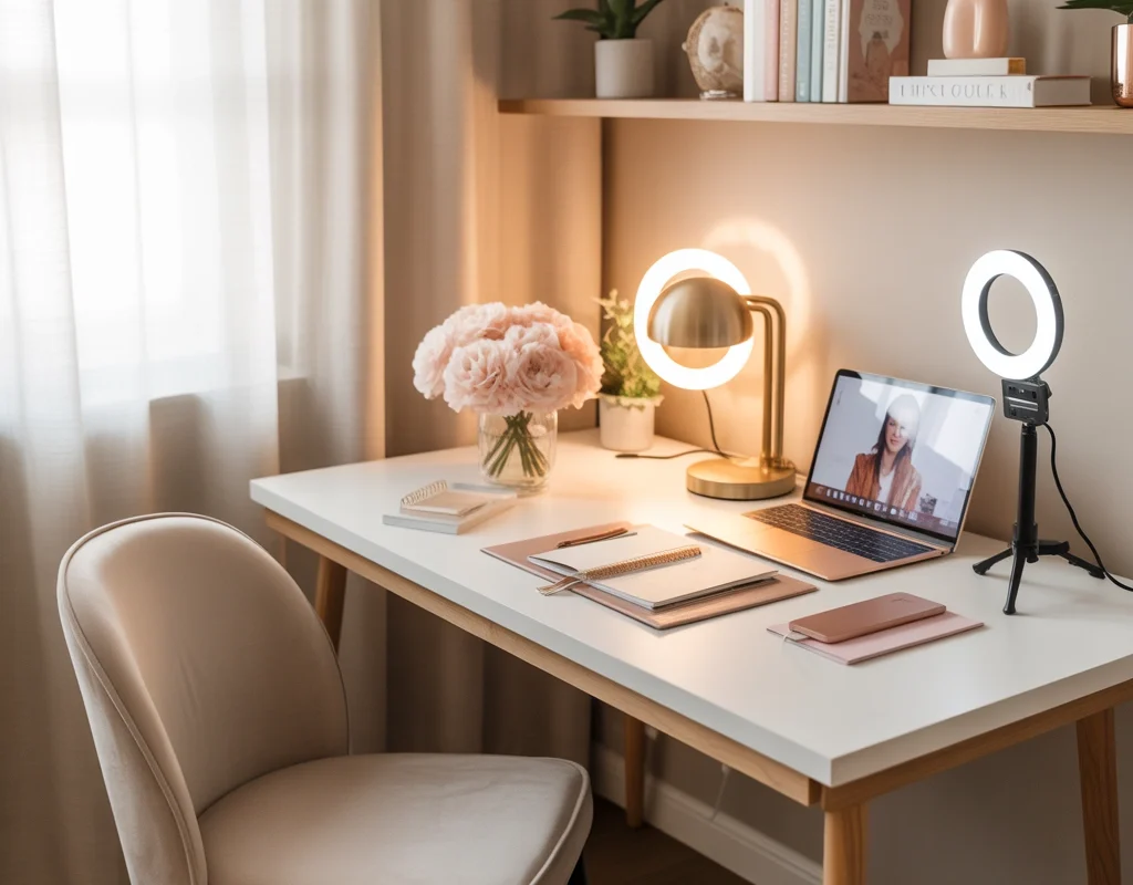 Set Up a Home Office for Video Meetings