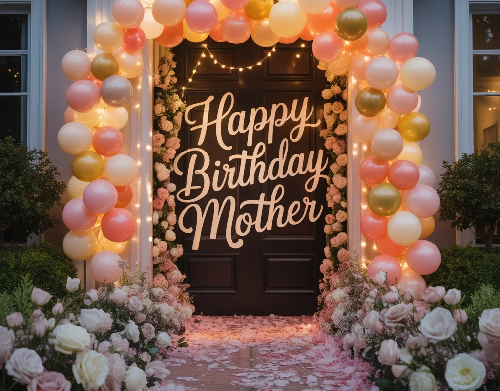 Set Up a Surprise Entrance Decoration