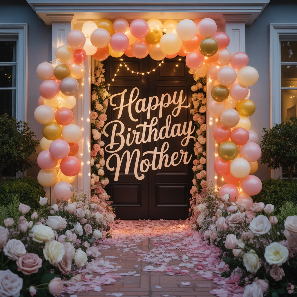 Set Up a Surprise Entrance Decoration
