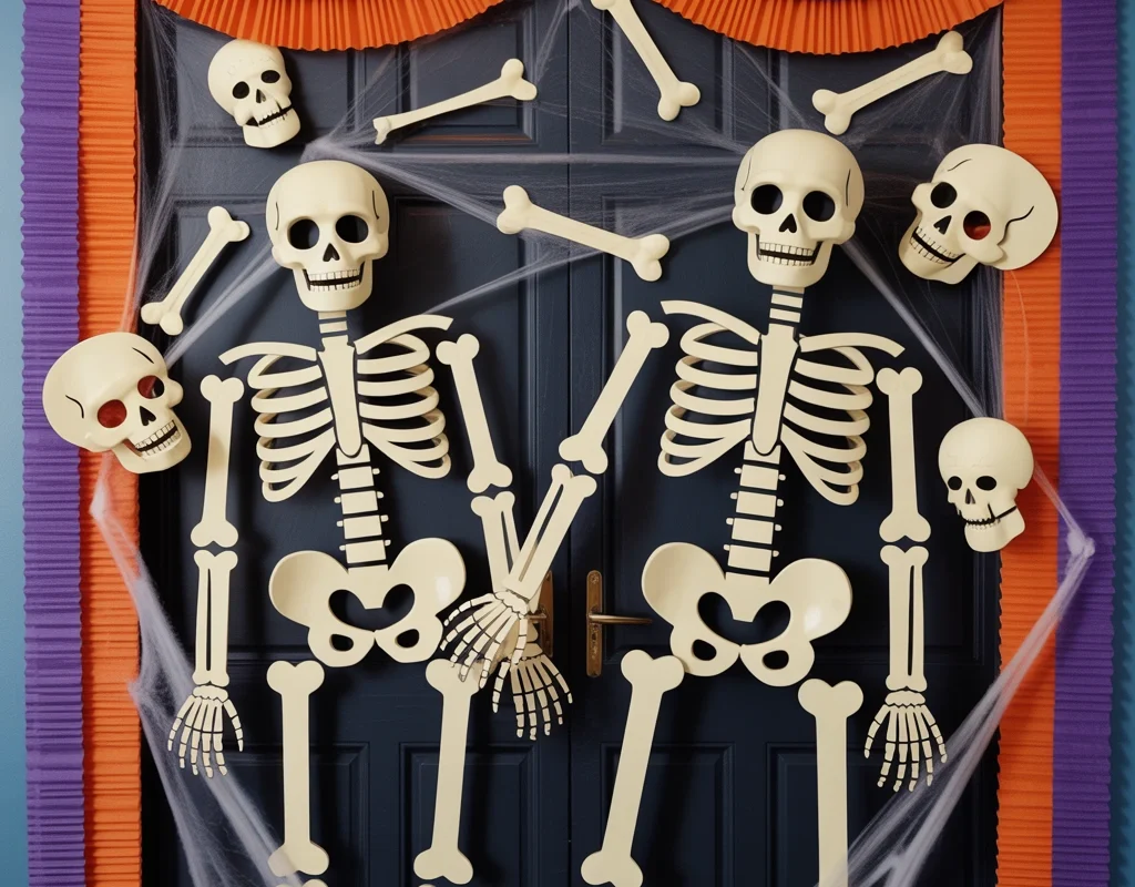 Skeleton Classroom Door
