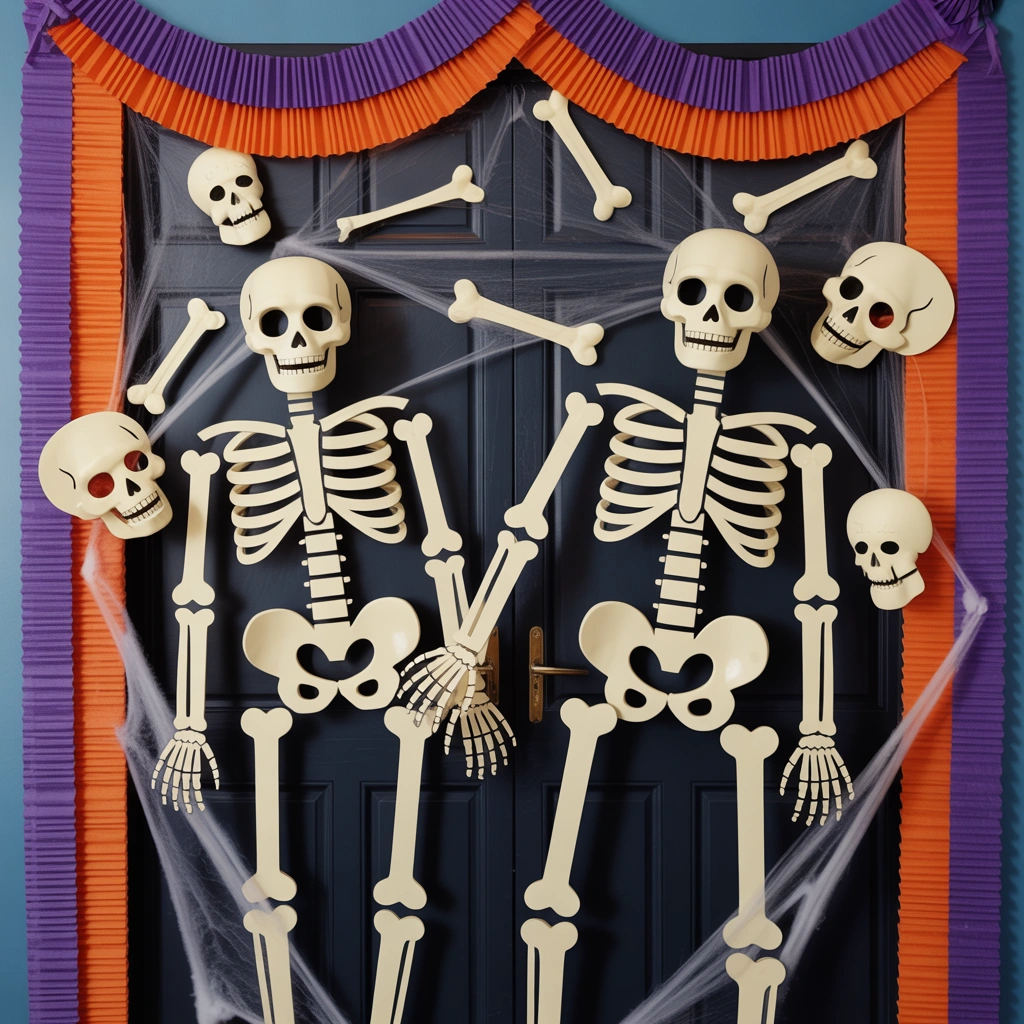 Skeleton Classroom Door