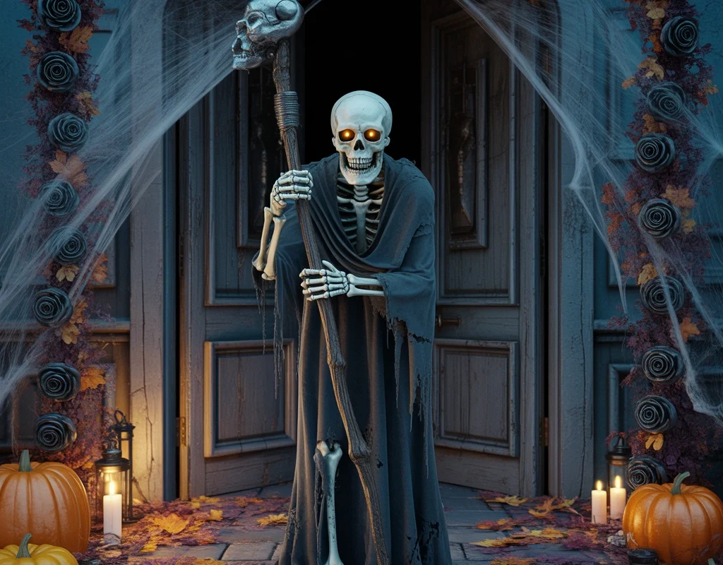 Skeleton Guard at the Door