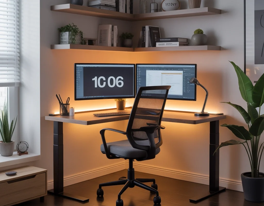 Small Space Dual Monitor Setup Ideas