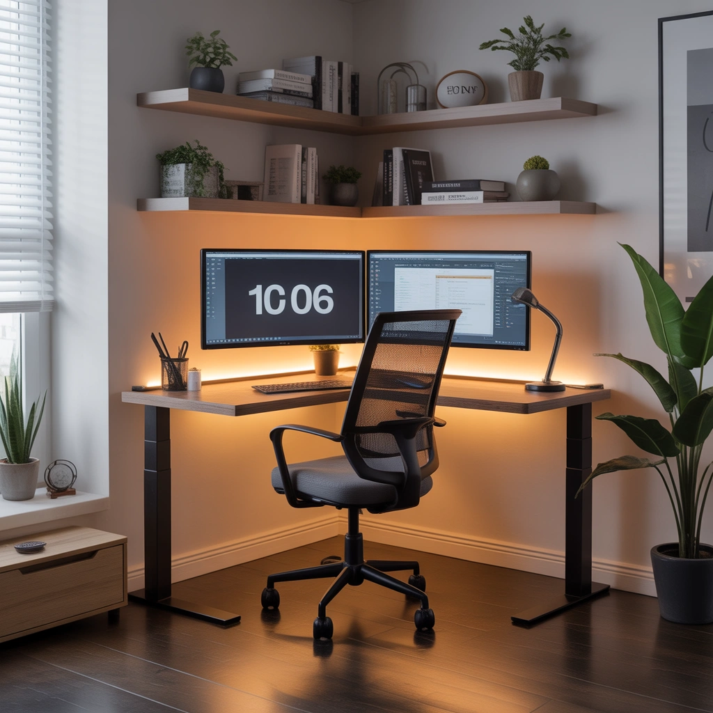 Small Space Dual Monitor Setup Ideas
