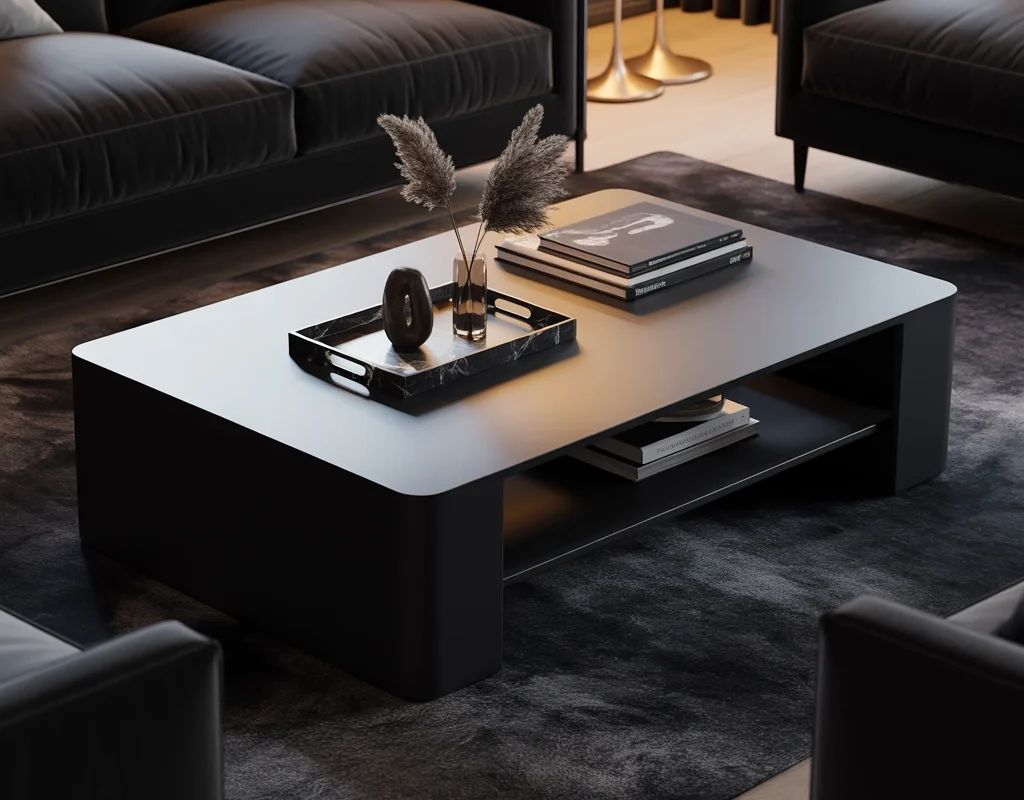 Style a Black Coffee Table
