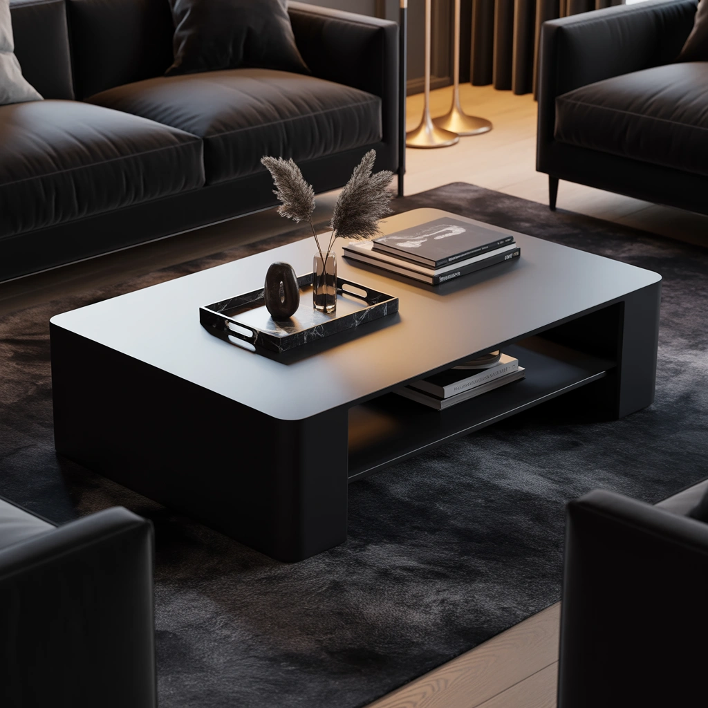 Style a Black Coffee Table