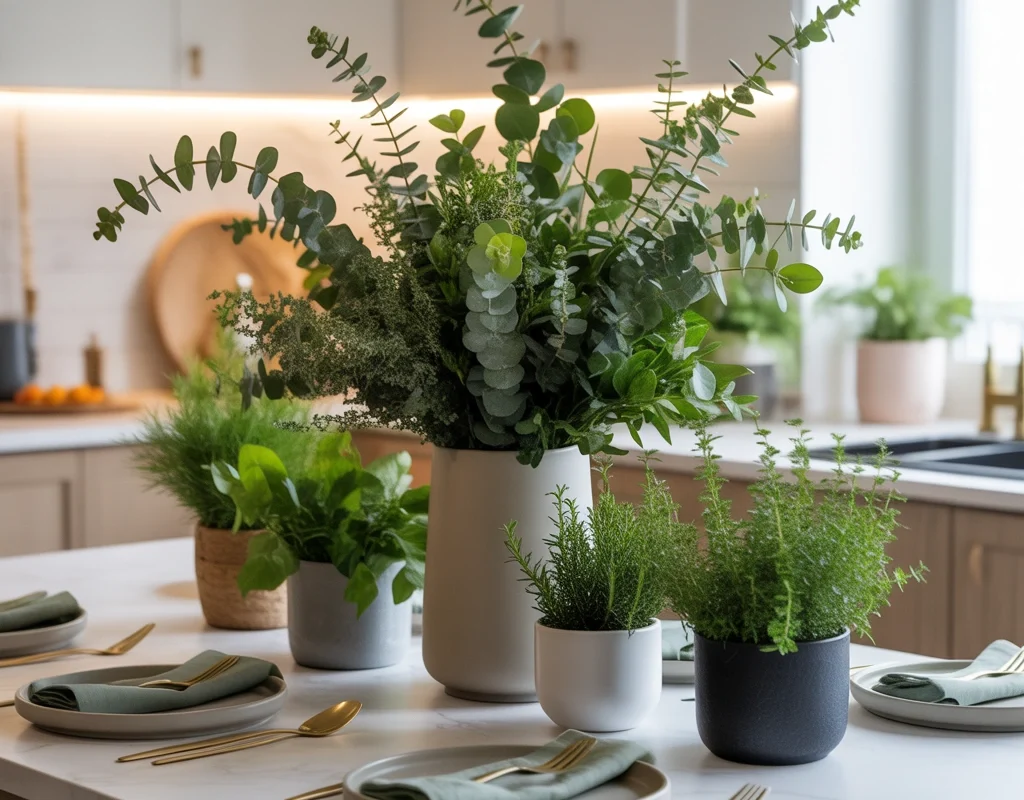 Style the Table With Greenery