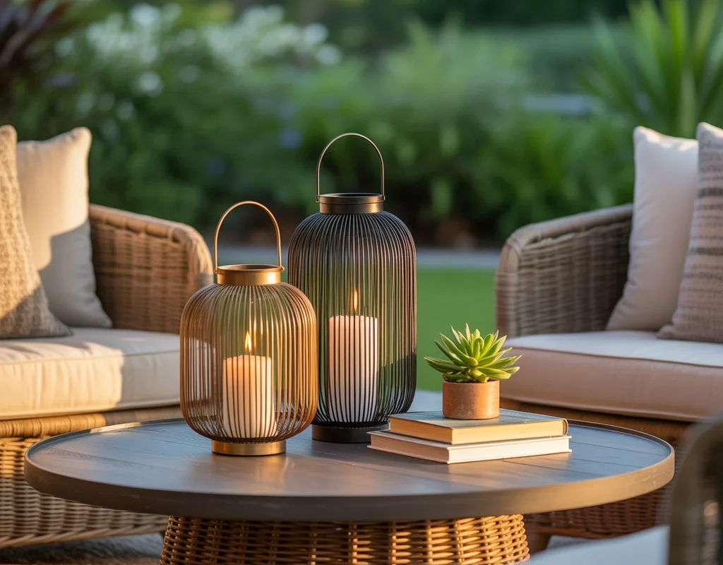 Style the Table With Outdoor Lanterns