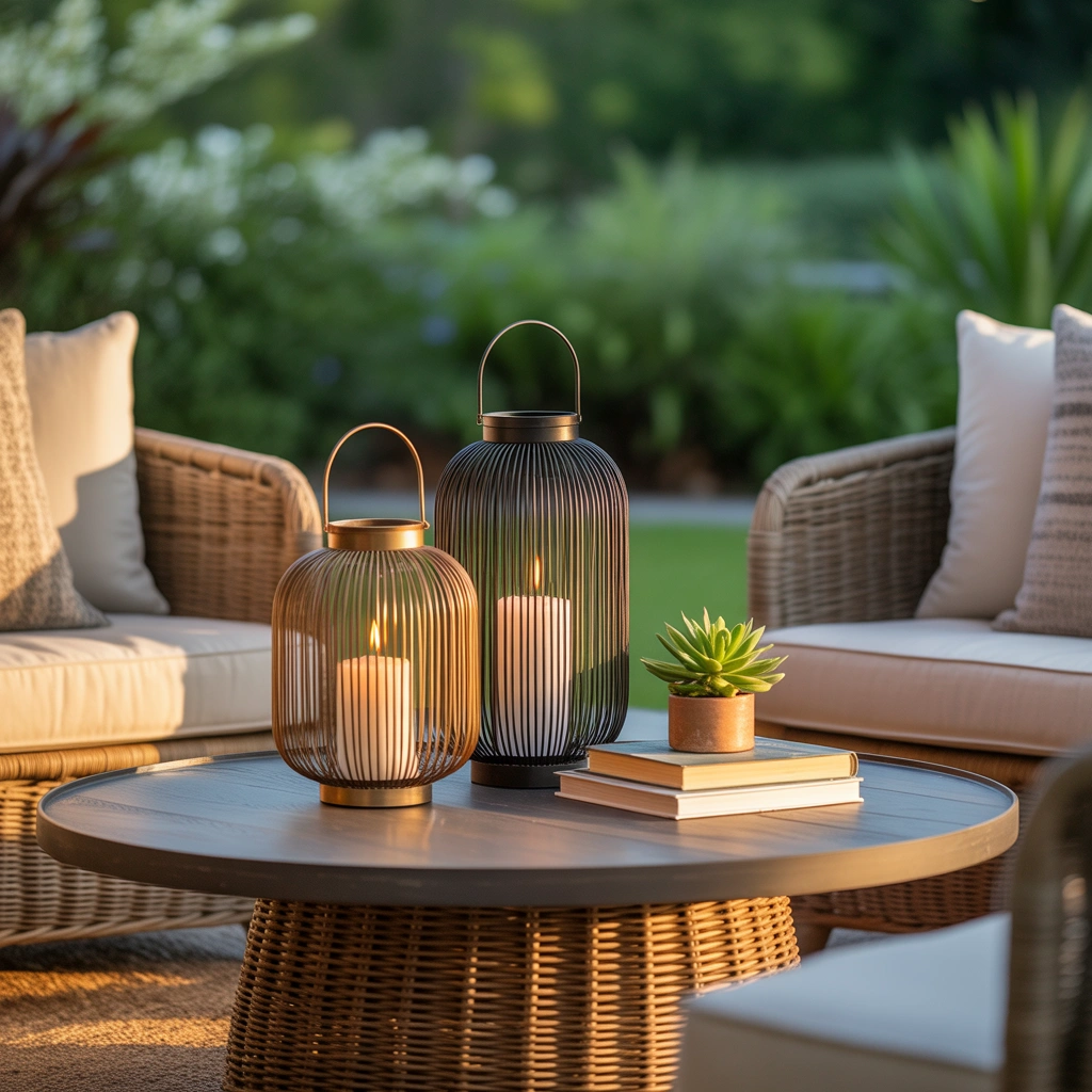 Style the Table With Outdoor Lanterns