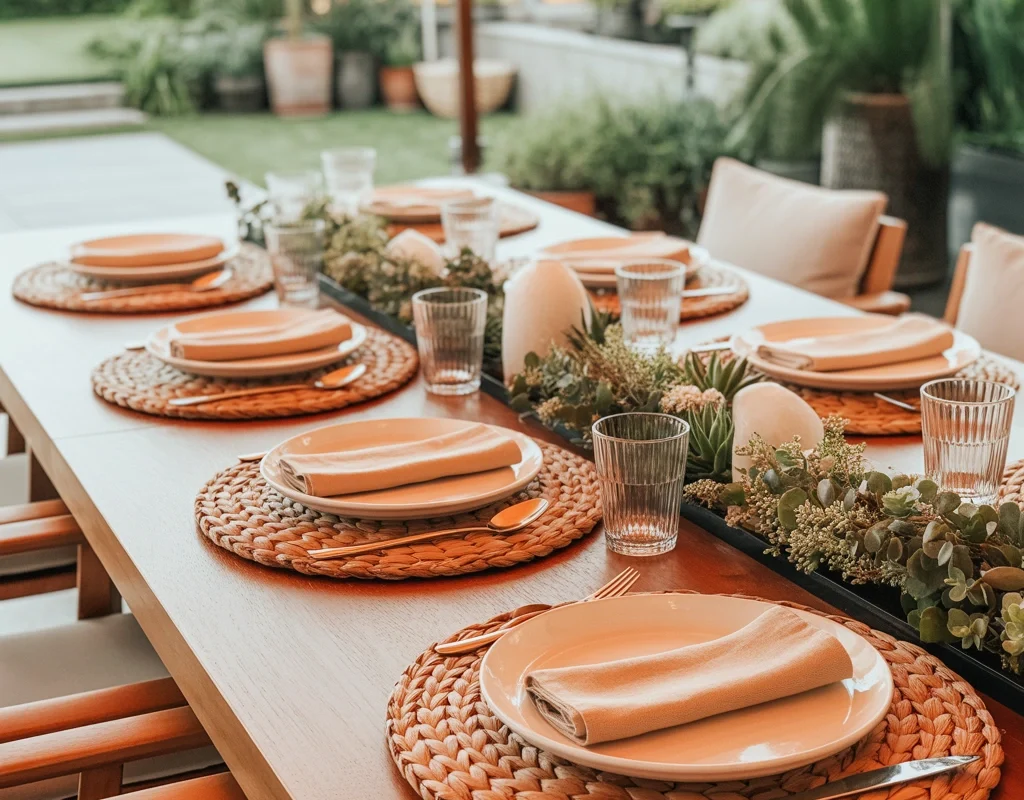 Style the Table With Woven Placemats
