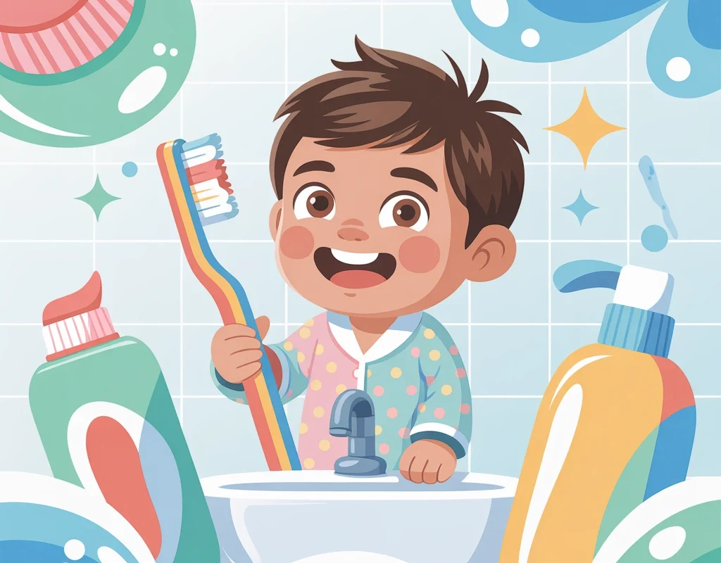 Tooth Brushing Reminder Art