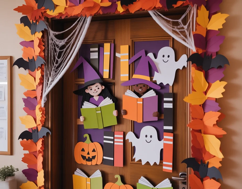 Trick or Treat Yourself to a Good Book Reading Door