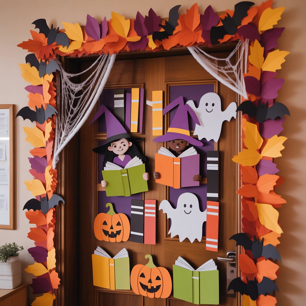 Trick or Treat Yourself to a Good Book Reading Door