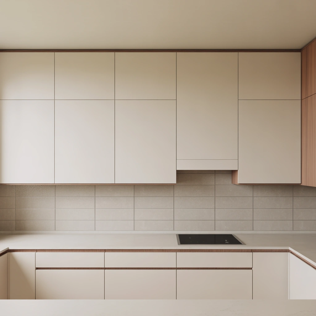 Try Modern Flat Panel Cabinets for a Minimalist Look
