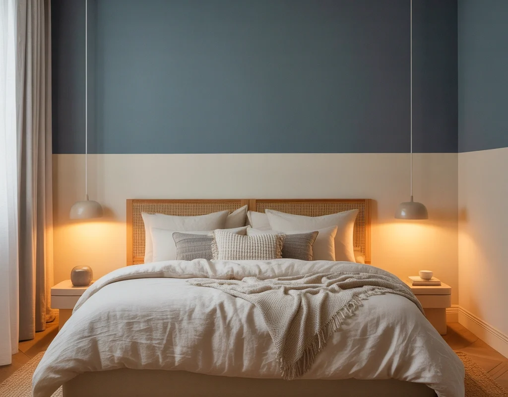 Try a Two Tone Painted Accent Wall