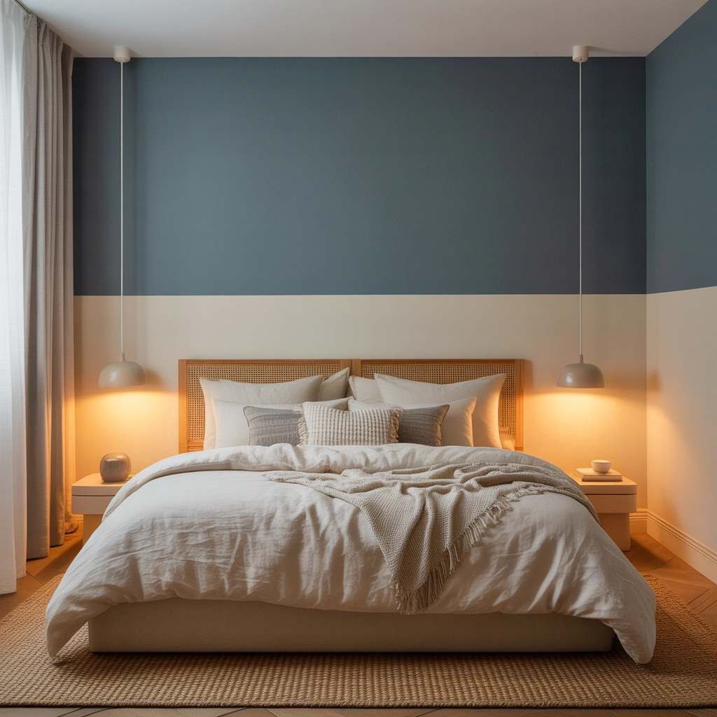 Try a Two Tone Painted Accent Wall