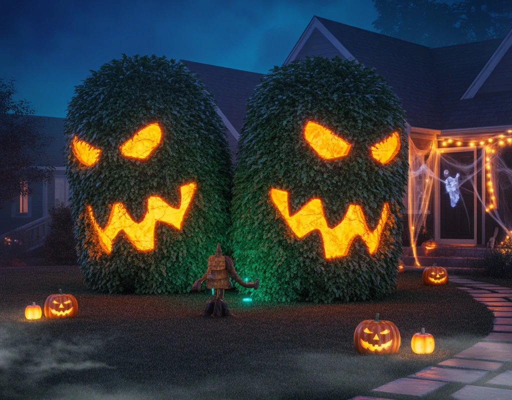 Turn Bushes into Glowing Monsters
