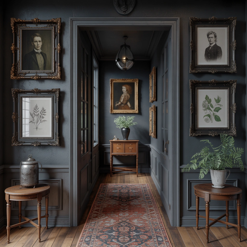Turn Old Frames Into Gothic Wall Art