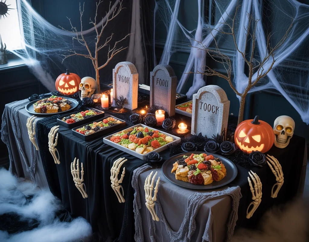 Turn Your Food Table Into a Graveyard