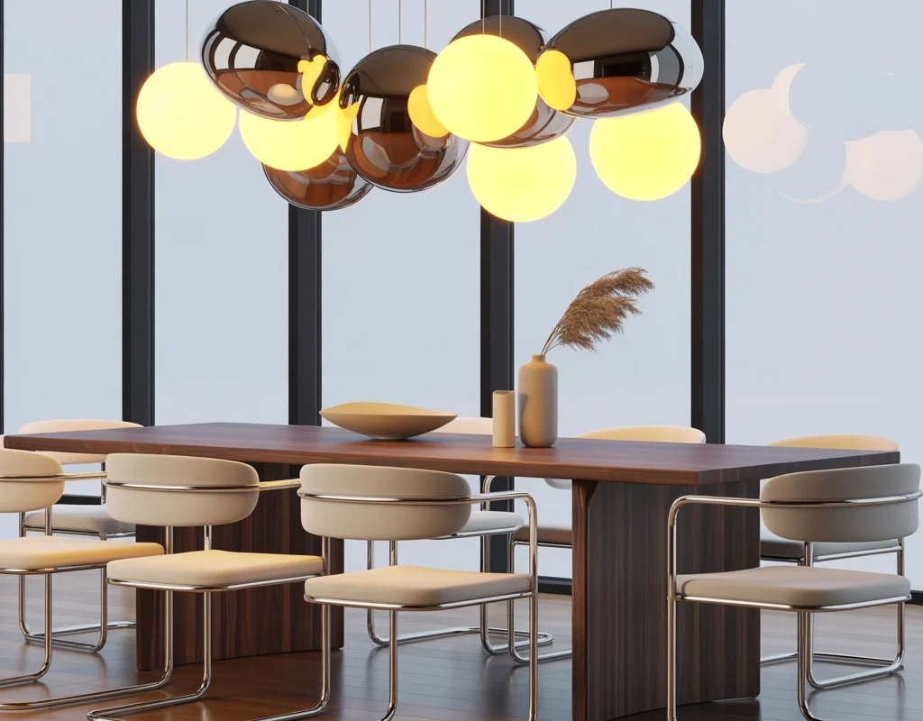 Upgrade Your Dining Area With Chrome Dining Chairs